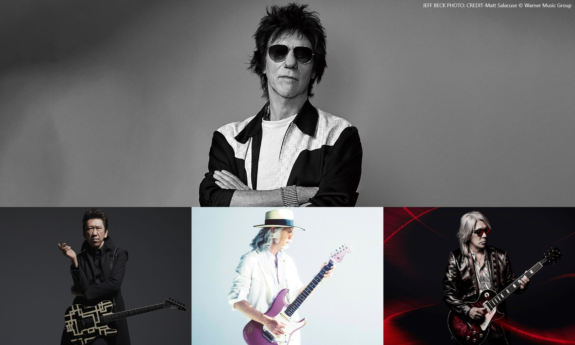A Tribute to Jeff Beck - by Char with HOTEI and Tak