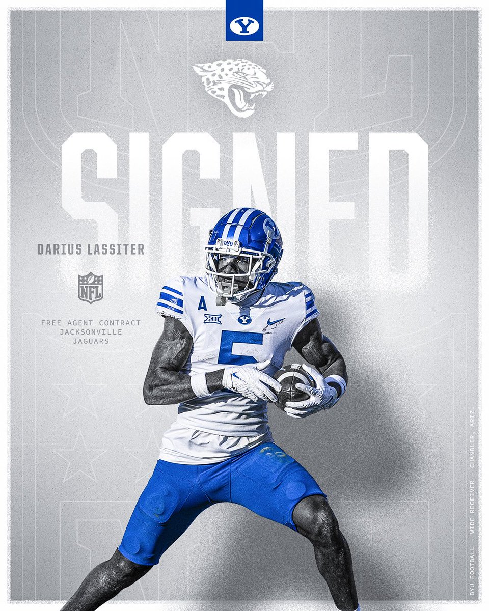 Congrats Darius!! 

<a href="/darius_lassiter/">DL</a> ➡️ <a href="/Jaguars/">Jacksonville Jaguars</a>