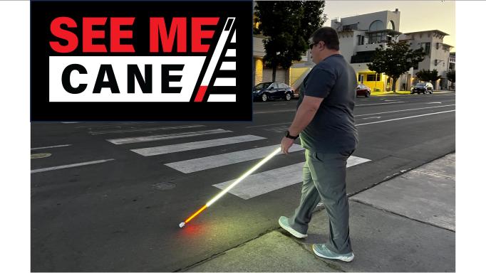 2518 Lighting the Way with the See Me Cane (4/30/25)
eyesonsuccess.net/eos_2518_podca…
with Kelvin Crosby about See Me Cane with built-in LED lighting.  Also his path from vision loss to advocacy, vocational training, and launching an assistive tech program that hires blind professionals.