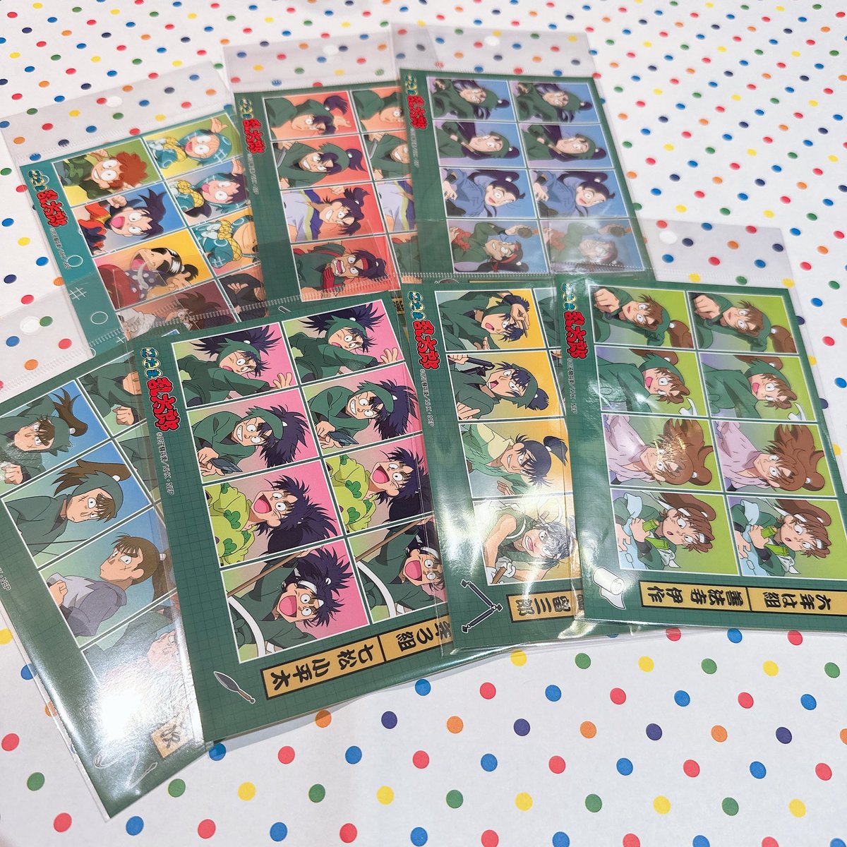 【新商品入荷】

忍たま乱太郎
クリアカードコレクション
証明写真風ステッカー
前髪クリップ
本日入荷いたしました🥷💭

#忍たま #同室じゃないか
#HIDEandSEEK #ゆめタウン下松
#山口県