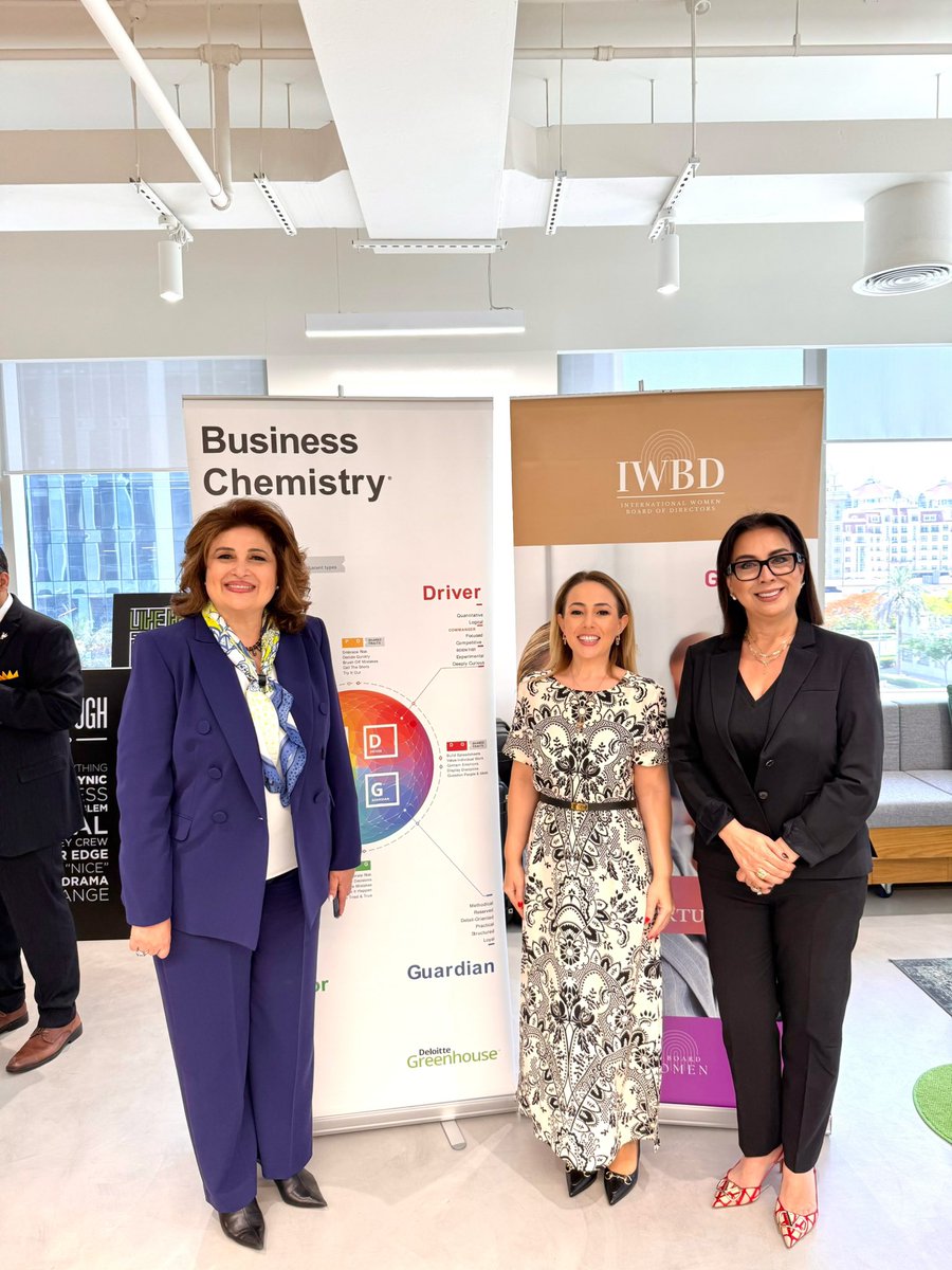 Leadership isn’t one-size-fits-all—and that truth came alive at our #IWBD x #Deloitte Business Chemistry session at Deloitte Greenhouse Dubai, where we explored how different working styles can drive stronger collaboration and influence.