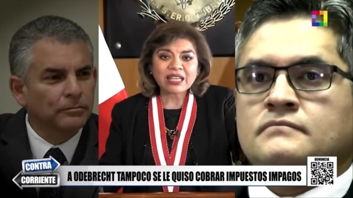 #ContraCorriente Exfiscal del equipo Lava Jato Hamilton Montoro delata a Rafael Vela. 
Reuniones y favores en medio de una presunta conspiración fiscal para favorecer a Odebrecht.

m.youtube.com/watch?v=p8WkiB…
