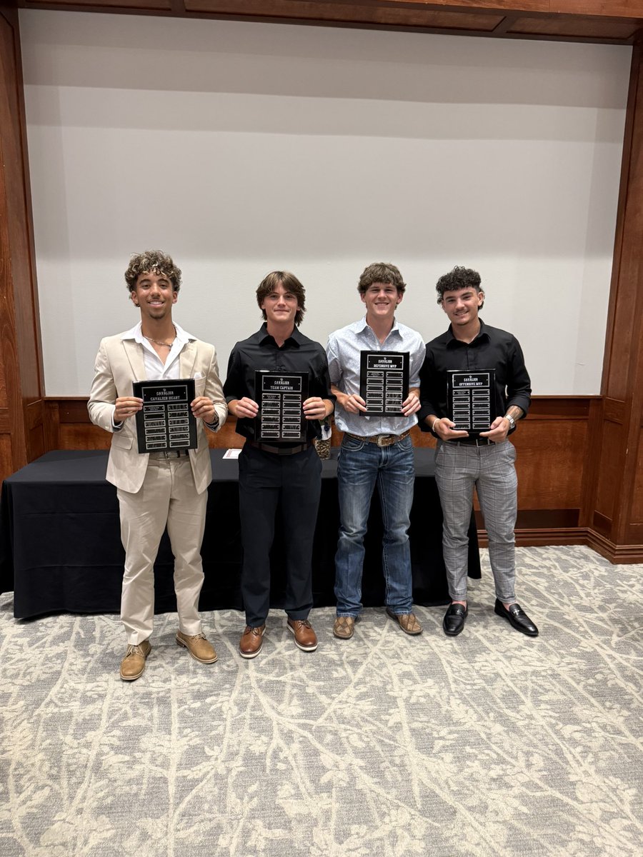 CP Baseball Banquet.
I’d like to thank God for providing me with the opportunity this season by keeping me healthy and on the field!
I came away with:
- Academic All District 
- Offensive MVP 
<a href="/coachfaherty/">Mike Faherty</a> <a href="/PBFutures/">Premier Baseball Recruiting</a> <a href="/cpcavaliers/">College Park Baseball</a>