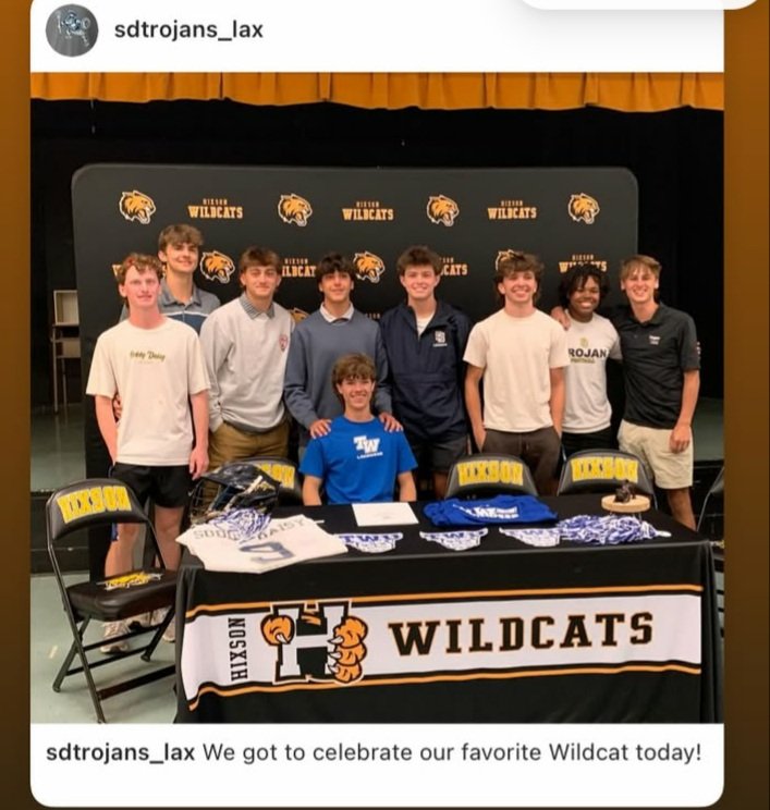 Signing day for Soddy Daisy TN Senior Lacrosse star and future TWU Bulldog Jesse Ziegler.. #whosnext #TWUlax #Laxdawgs #TWUstrong #twulacrosse