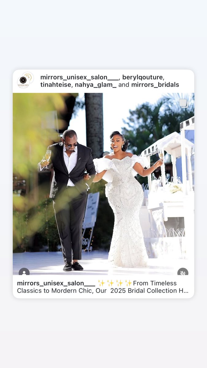 Mirrors Unisex Salon ⭐️ (@mirrorsunisex) on Twitter photo Bridal styling for Gorgeous <a href="/tinahteise/">Tinah Teise</a>
🤩
@mirrorsunisexsalon
SWIPE ➡️
Appointments or inquiries
0786014228
0758 604 818
#kampala #kampalacity #kampalauganda #kampalalifestyle #visituganda🇺🇬 #visituganda #uganda🇺🇬 #ugandafashion #ugandaweddings Bridal styling for Gorgeous <a href="/tinahteise/">Tinah Teise</a>
🤩
@mirrorsunisexsalon
SWIPE ➡️
Appointments or inquiries
0786014228
0758 604 818
#kampala #kampalacity #kampalauganda #kampalalifestyle #visituganda🇺🇬 #visituganda #uganda🇺🇬 #ugandafashion #ugandaweddings