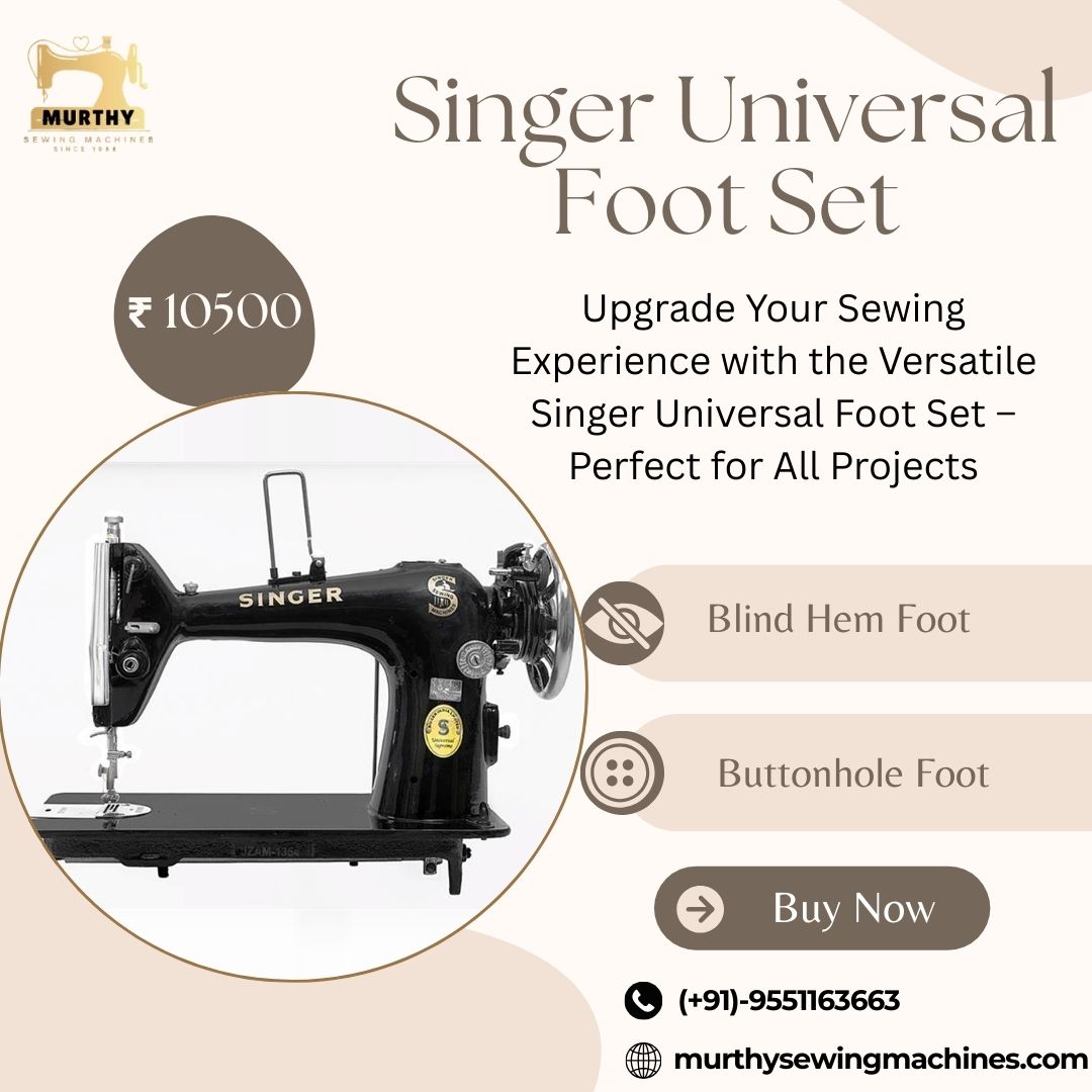 murthysewing's tweet image. 🧵 Upgrade Your Sewing Game!
💰 Price: ₹10,500
📞 Call: +91-95511 63663
🌐 Visit: murthysewingmachines.com/product/singer…

#SingerSewingMachine #SewingAccessories #TailoringTools #MurthySewingMachines #SewingLife #CraftWithSinger #ChennaiTailors