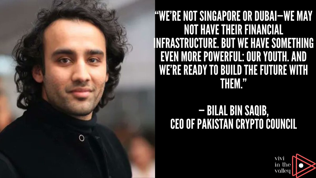 🎙️ Episode 1 is live!
In this season opener of Vivi in the Valley – Crypto for Good, <a href="/vivilinsv/">Vivi</a> spoke with <a href="/Bilalbinsaqib/">Bilal bin Saqib MBE</a>  — advisor to Pakistan’s Finance Minister &amp; <a href="/worldlibertyfi/">WLFI</a> and CEO of <a href="/cryptocouncilpk/">Pakistan Crypto Council</a>. 

We explore:

*Why Pakistan is betting on crypto

*Youth empowerment