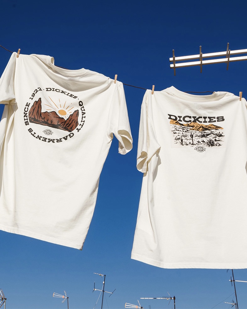 dickiesjp's tweet photo. SS25 NEW ARRIVALS:
アウトドア S/S Tシャツ
ランドスケープ S/S Tシャツ

ディッキーズの伝統にインスパイアされた半袖T シャツ、普段着に最適です。
ゆったりとしたフィット感と 100% コットン ジャージー素材が特徴。

商品の詳細はこちら: https://t.co/Ek8ekXSSts https://t.co/WXGwA5uxqo