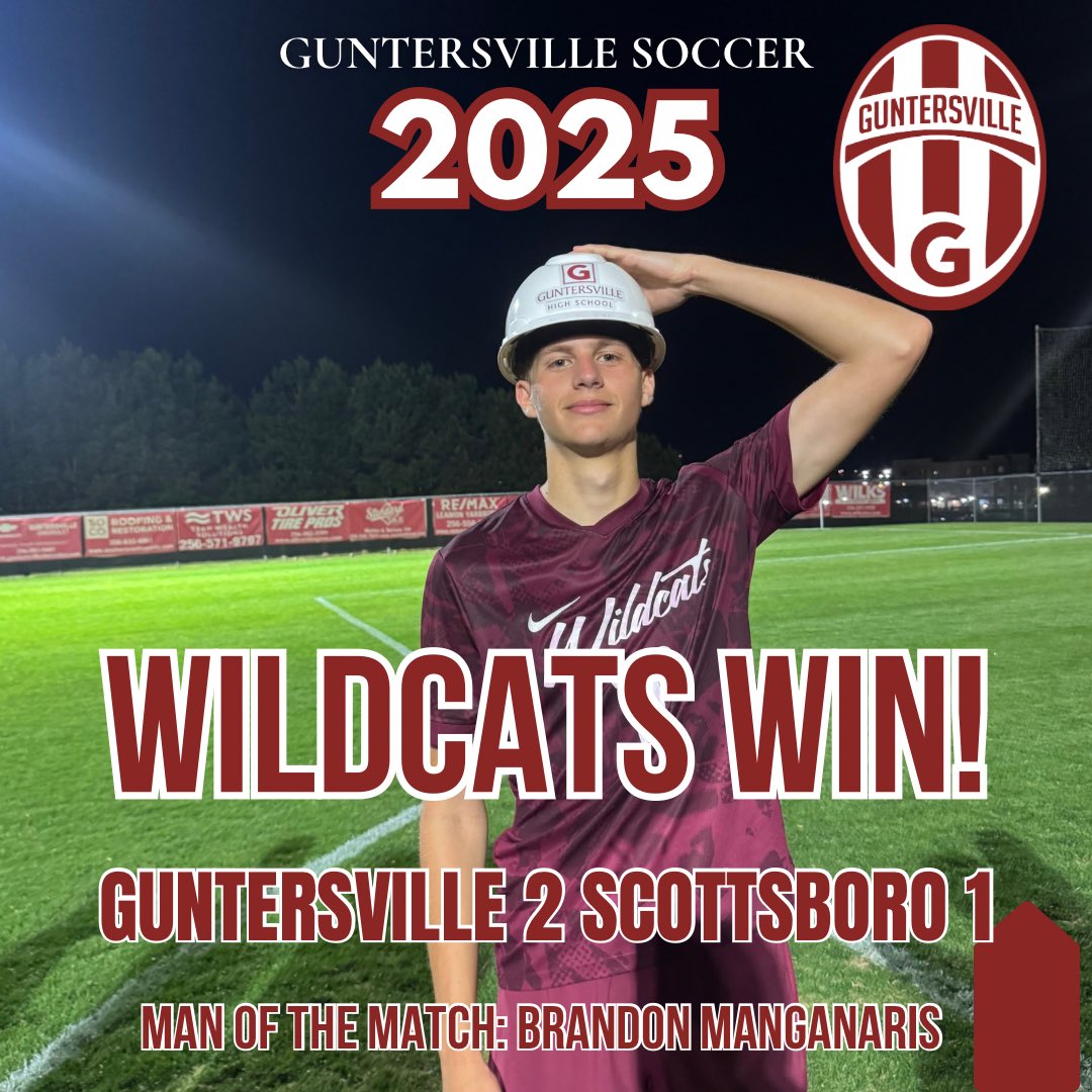 Guntersville Boys Soccer (@ghswildcatssoc) on Twitter photo Proud of our guys for gutting out another playoff win to advance to the Regional Final for the third straight season. Brandon is our MOTM with a goal and a penalty earned that resulted in an AJ goal. 2-1, great season for <a href="/soccer_wildcats/">SHS Wildcat Soccer</a> who made us earn everything all season Proud of our guys for gutting out another playoff win to advance to the Regional Final for the third straight season. Brandon is our MOTM with a goal and a penalty earned that resulted in an AJ goal. 2-1, great season for <a href="/soccer_wildcats/">SHS Wildcat Soccer</a> who made us earn everything all season