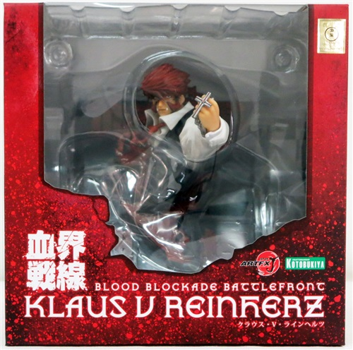 オンライン入荷情報】 【未開封】ARTFX J ＃血界戦線 クラウス・V