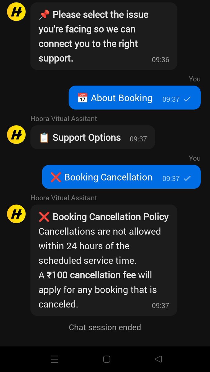 NileshJ29's tweet photo. #Hoora  - Car Washing Services 

The worst is a better word to your service which you are providing.
My booking was 28-Apr 10:00 am
Still your service partner is not here to clean my vehicle.
Please cancel my request and refund my money as support is the worst.
@consumerforum_ https://t.co/692bx6KA0B