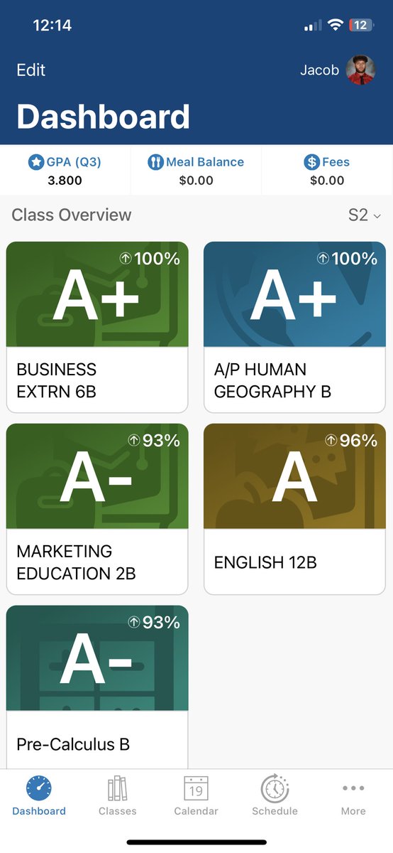 Jacob Blair (@jacobblair24_) on Twitter photo 23 more days 📕4.1 cumulative #studentathlete <a href="/PHDLineCoach/">Coach Garland</a> <a href="/Coach_Rob_WSU/">Antwon Robinson</a> <a href="/CoachSnowden/">Vernard Snowden</a> 23 more days 📕4.1 cumulative #studentathlete <a href="/PHDLineCoach/">Coach Garland</a> <a href="/Coach_Rob_WSU/">Antwon Robinson</a> <a href="/CoachSnowden/">Vernard Snowden</a>