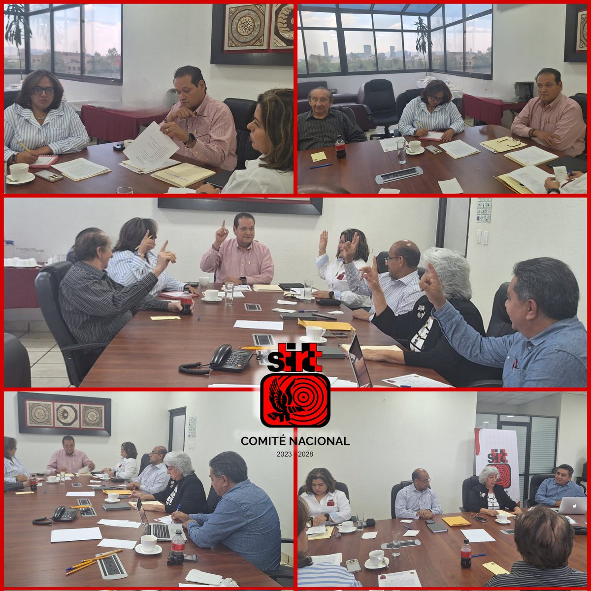 Dando cumplimiento al estatuto, el Comité Nacional, presidido por el licenciado <a href="/francontrerasv/">FRANCISCO CONTRERAS</a>, se reunió en la sede del sindicato para celebrar su reunión mensual ordinaria, contando con la presencia de siete de los nueve integrantes.