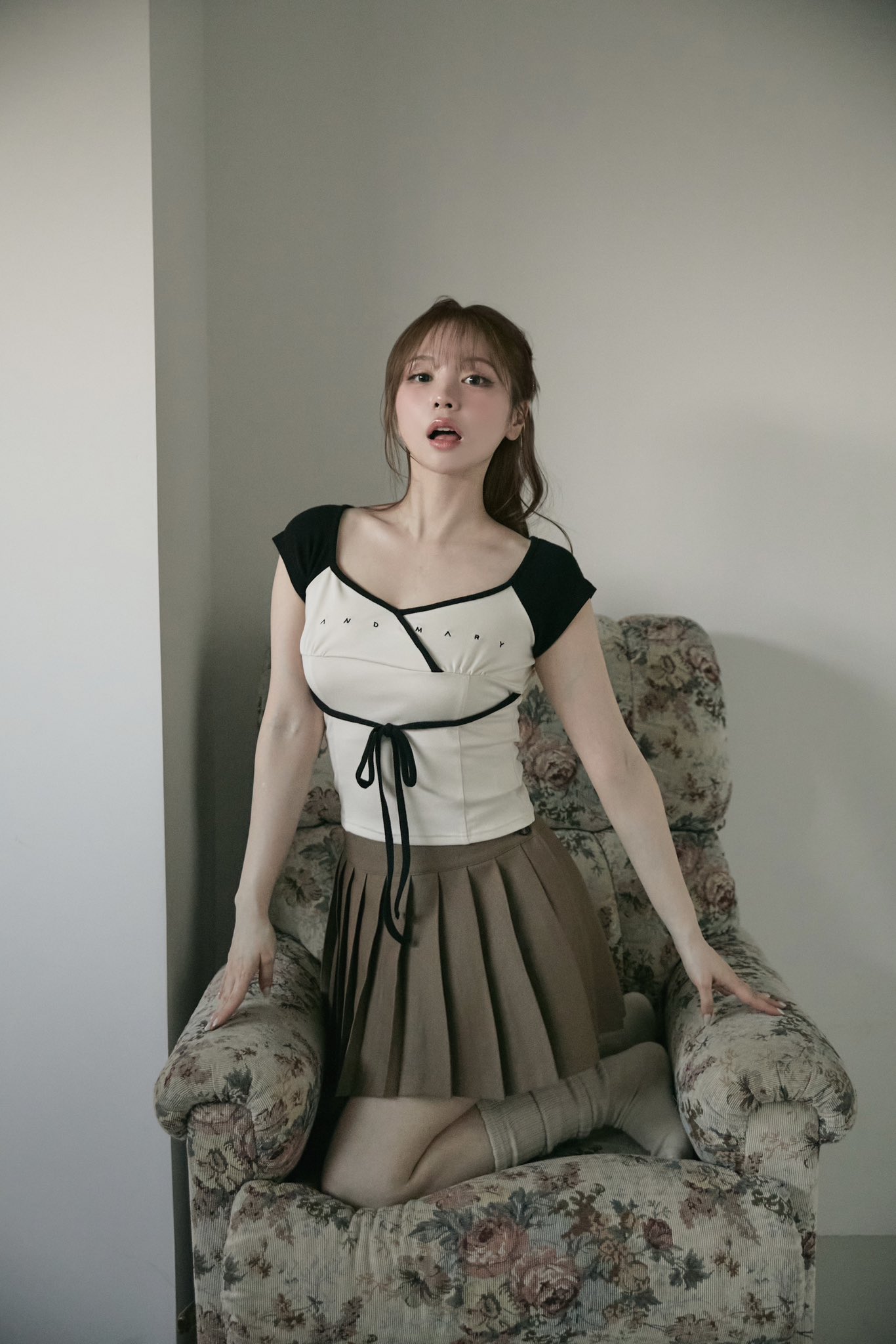 andmary Alma cachecoeur tops　黒　アンドマリー andmary Alma cachecoeur tops 黒 アンドマリー - メルカリ