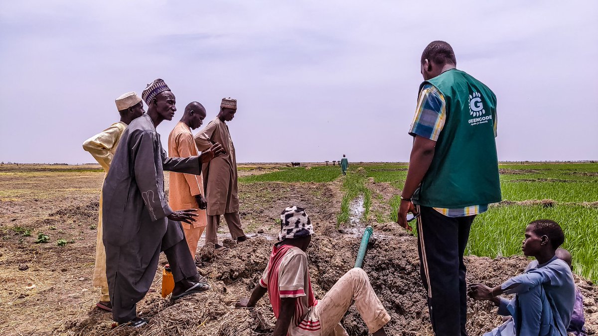 greencode12's tweet image. Our recent visit to Konduga shows our support to local farmers &amp;amp; entrepreneurs in making a difference. With CBM&apos;s help, we&apos;ve improved living standards through borehole development, farming and VSLA programs. Together for Humanity, let&apos;s build a brighter future for all!