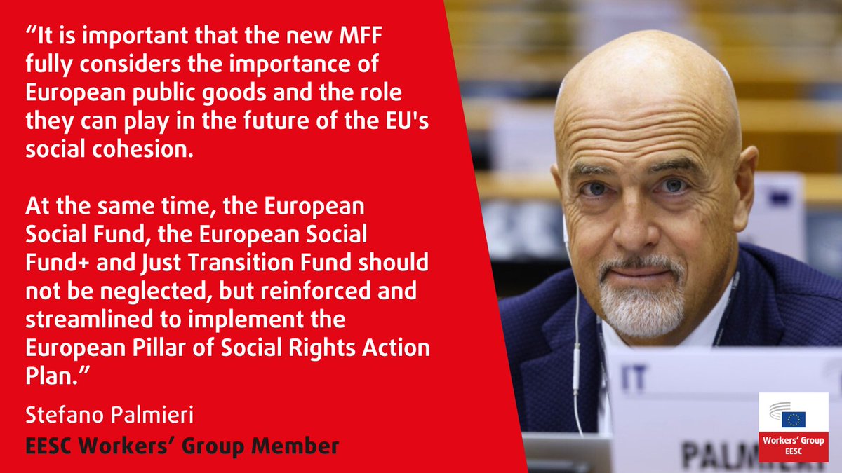Workers' Group EESC (@workerseesc) on Twitter photo The #EESCplenary is discussing <a href="/EESC_ECO/">EESC Economy & Cohesion</a>'s opinion on the road to the next multiannual financial framework by <a href="/stefanopalmier/">Stefano Palmieri</a>, Elena-Alexandra Calistru and <a href="/Diamantouros/">Konstantinos</a>.
Read more: europa.eu/!tN4gQ9
Follow the debate: europa.eu//!qQ64Yc The #EESCplenary is discussing <a href="/EESC_ECO/">EESC Economy & Cohesion</a>'s opinion on the road to the next multiannual financial framework by <a href="/stefanopalmier/">Stefano Palmieri</a>, Elena-Alexandra Calistru and <a href="/Diamantouros/">Konstantinos</a>.
Read more: europa.eu/!tN4gQ9
Follow the debate: europa.eu//!qQ64Yc