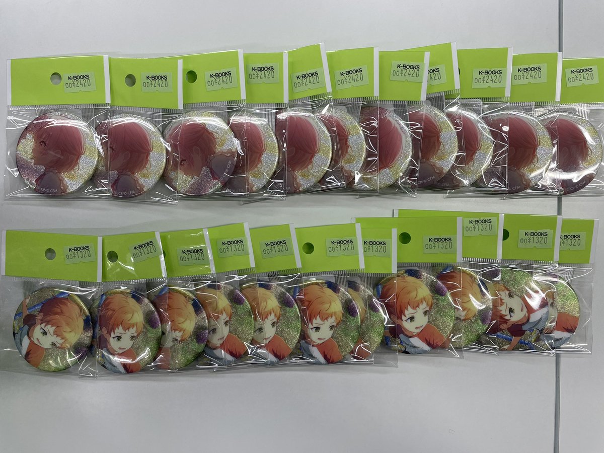 入荷情報】 プロジェクトセカイ グリッター缶バッジ 37C 38A 新弾各種