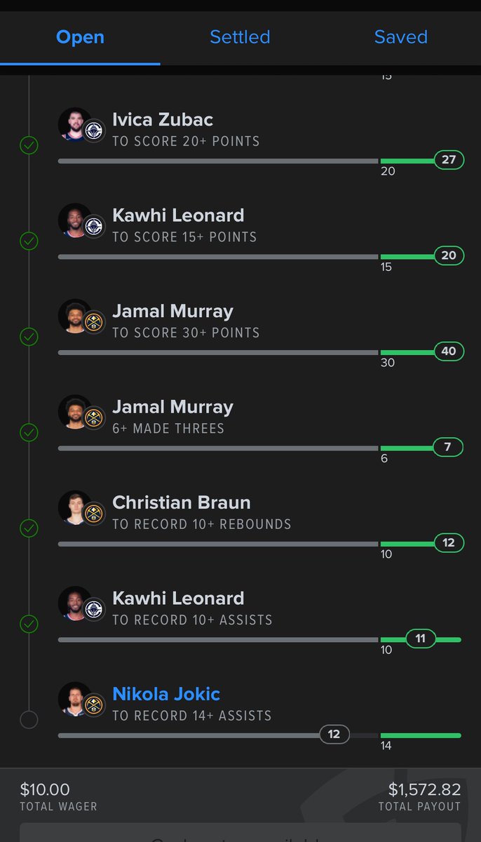 jayitz2deep's tweet image. So jokic not assisting nobody else huh