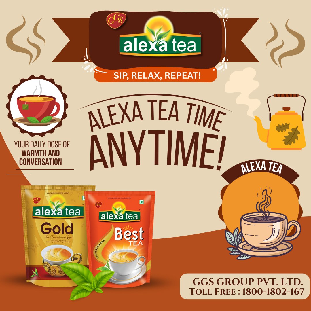 "Tea, though ridiculed by those who are naturally coarse in their nervous sensibilities, will always be the favorite beverage of the intellectual."

#AlexaTea #SipWithDelight #FlowersOfChai #royaltea #elaichitea #AlexaChaiMagic #KadakChaiExperience #TeaLoversUnite #teatime