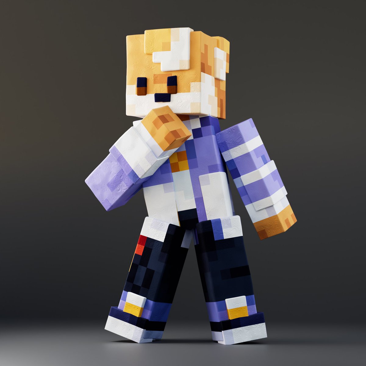 Experimenting with clay-style mc renders