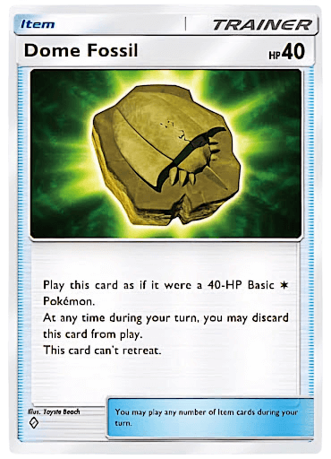 Fossils are considered Basic Pokémon once they’re in play.

Rare Candy works on Basic Pokémon.

So yes — Rare Candy does work on Fossils. #PokemonTCGPocket