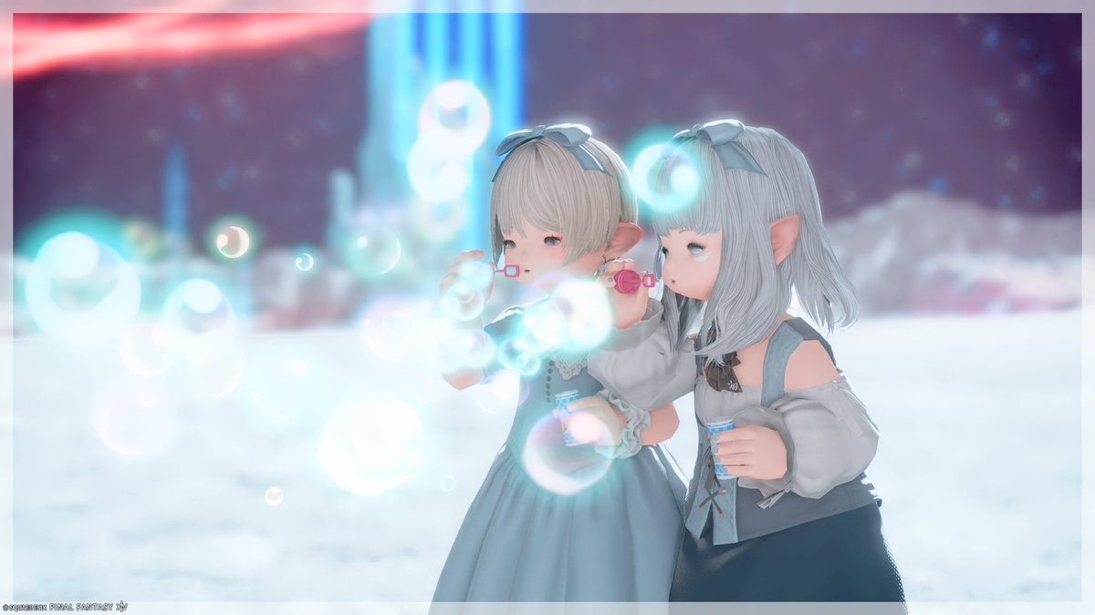 くらげちゃんと宇宙色合わせした🌌🫧 