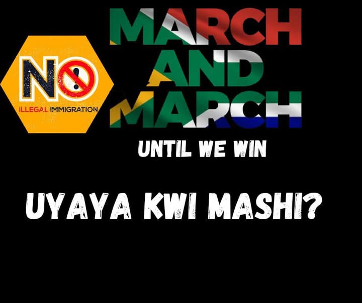 Official #MarchAndMarch Gauteng tweet media