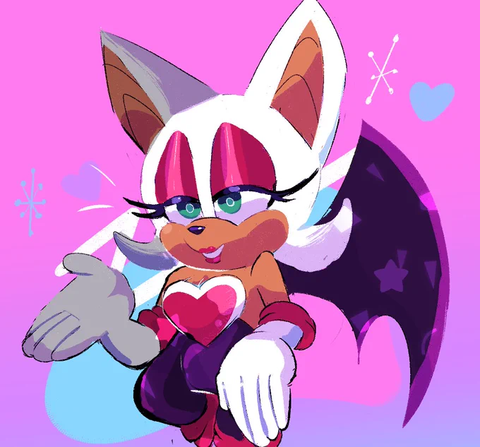 Rouge-#RougeTheBat #sonicfanart 