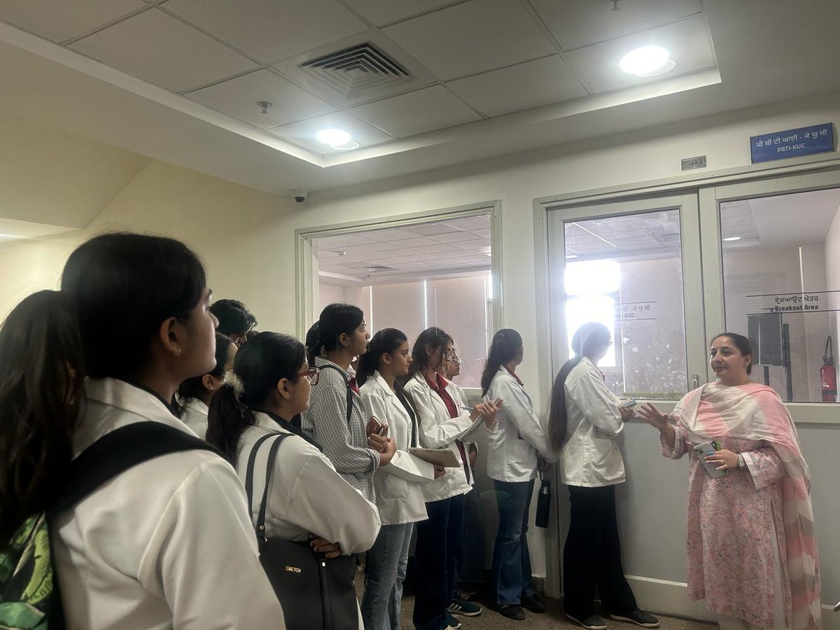 Punjab Biotechnology Incubator(PBTI) (@pbti_dst) on Twitter photo #Educational Visit #PBTIKUC
A group of 30 students of B.Sc (Hons.) Nutrition & Dietetics with Faculty Coordinator from <a href="/ChitkaraU/">CHITKARA UNIVERSITY</a> visited <a href="/pbti_dst/">Punjab Biotechnology Incubator(PBTI)</a>. The pivotal role of <a href="/pbti_dst/">Punjab Biotechnology Incubator(PBTI)</a> in analytical sector, capacity building, incubation support was shared. #Educational Visit #PBTIKUC
A group of 30 students of B.Sc (Hons.) Nutrition & Dietetics with Faculty Coordinator from <a href="/ChitkaraU/">CHITKARA UNIVERSITY</a> visited <a href="/pbti_dst/">Punjab Biotechnology Incubator(PBTI)</a>. The pivotal role of <a href="/pbti_dst/">Punjab Biotechnology Incubator(PBTI)</a> in analytical sector, capacity building, incubation support was shared.