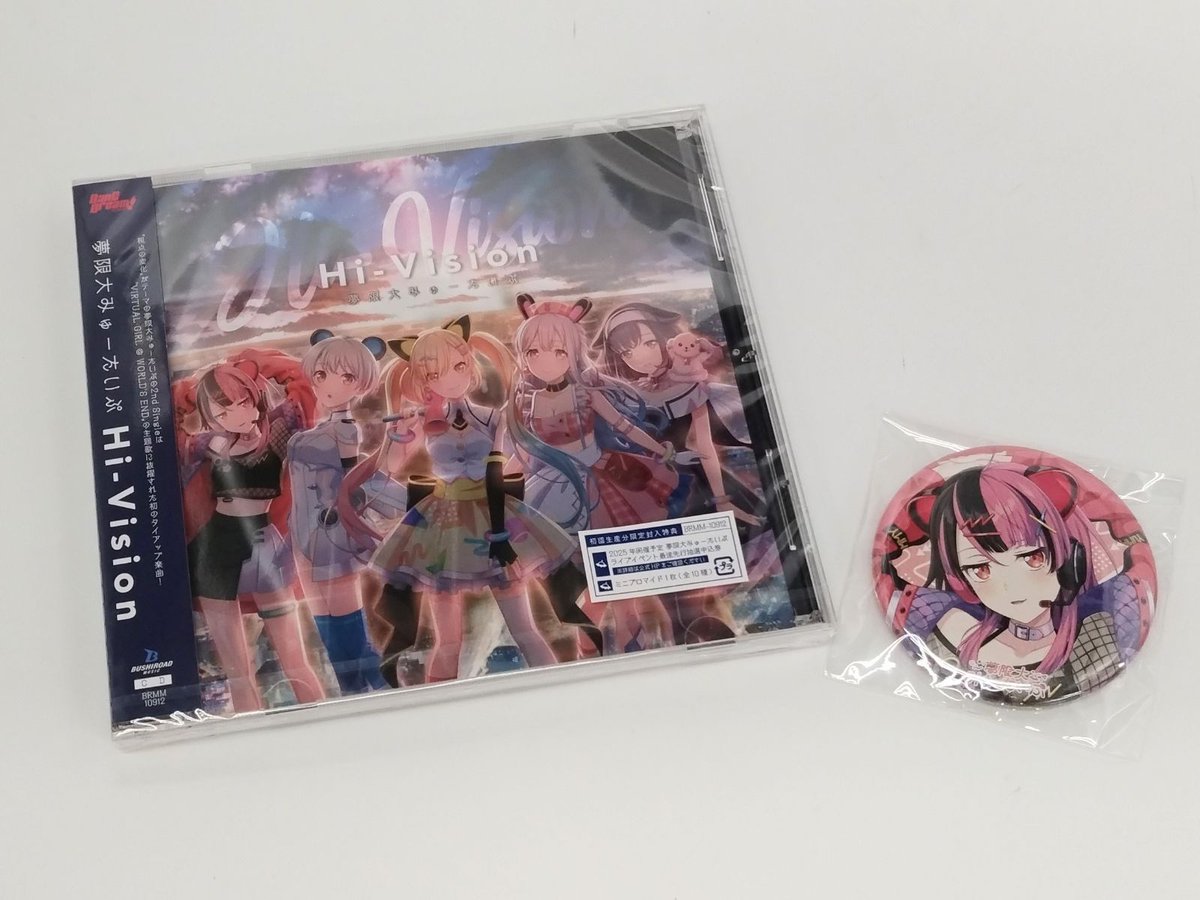BanG Dream! サイン入りブロマイド付きアクリルスタンド＆缶