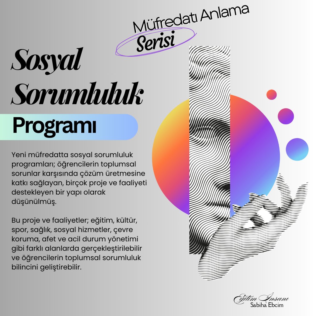 “Türkiye Bütüncül Eğitim Modeli” inceleme çalışmalarımı her çarşamba sosyal medya hesaplarımdan paylaşıyorum. Eğitimci arkadaşlarıma fayda sağlayabilmek dileğiyle...
 
 #eğitim #education #müfredatıanlamak #müfredat #okumak #reading #21stcentury #skills #yetkinlik #eğitiminsanı