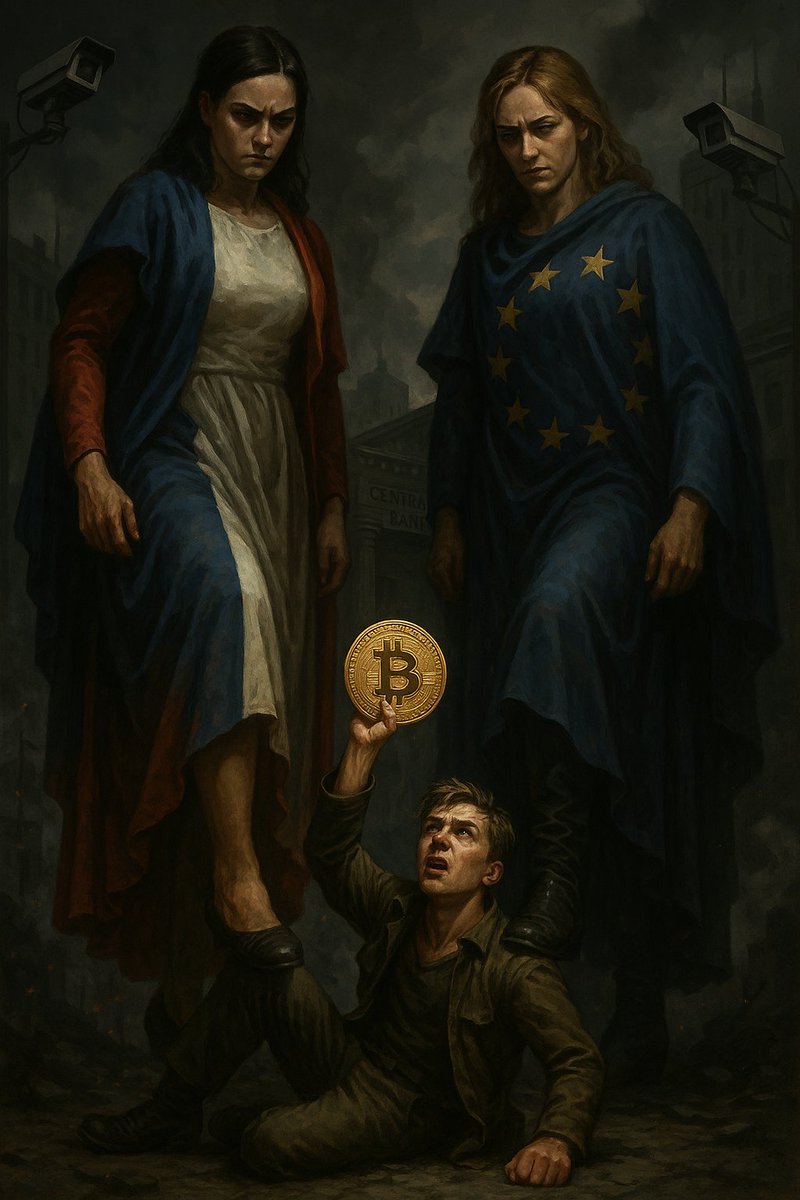 kbourcrypto's tweet photo. GM la team !!! ☀️❤️

Ça chauffe sévère sur le vieux continent ! 

🔥 Après avoir tenté de restreindre l’accès à Twitter pour les Européens, et confirmé son intention d’accélérer la mise en place de l’euro numérique (prévu pour 2027), l’Union européenne repart à l’assaut… des cryptos et de la blockchain. 🧱💥

👉 Les nouvelles lignes directrices du Comité Européen de la Protection des Données (CEPD), basées sur les principes du RGPD, stipulent que toute "donnée personnelle" inscrite sur une blockchain devrait pouvoir être effacée.

🚨 Et si ce n’est pas possible ? Eh bien, la blockchain en question devrait purement et simplement être supprimée. Oui, tu lis bien. Avec un tel cadre réglementaire, les blockchains publiques seraient tout bonnement impossibles à maintenir légalement en Europe. C’est la mort programmée de l’innovation décentralisée sur le continent...

🇫🇷 Côté France, Telegram a envoyé un message choc à tous ses utilisateurs français, dénonçant une tentative d’atteinte gravissime à la vie privée :

« Les députés de l’Assemblée nationale ont eu la sagesse de rejeter une loi qui aurait fait de la France le premier pays au monde à priver ses citoyens de leur droit à la vie privée. Même des régimes autoritaires n’ont jamais interdit le chiffrement. »

💬 Bref, l’Europe prend une direction de contrôle total, avec un agenda clairement liberticide. Et franchement, je ne suis pas fan du tout de la tournure que ça prend…

La bonne nouvelle ?

#Bitcoin  et la finance décentralisée (#DeFi ) sont là ! 🛡💸

Quand je vois la trajectoire que prend l’Europe, je suis tellement heureux qu’on soit déjà dans cette commu, et encore plus dans ma commu privée (https://t.co/FPurD40ILC), à fond sur la souveraineté, la décentralisation et la protection de nos libertés numériques. 💪

🎯 Je suis plus bullish que jamais sur le futur de Bitcoin, des cryptos et de tout l’écosystème Web3. Mais il est grand temps d'agir :

➡️ Sortez vos fonds des CEX (exchanges centralisés)
➡️ Protégez vos données personnelles
➡️ Et surtout : formez-vous à la DeFi, c’est maintenant ou jamais !

Parce que le jour où le réveil sonnera… il risque d’être brutal pour ceux qui dorment encore. 😵‍💫

Excellente journée la team ! 😎
#Europe #Crypto #Blockchain #interdiction