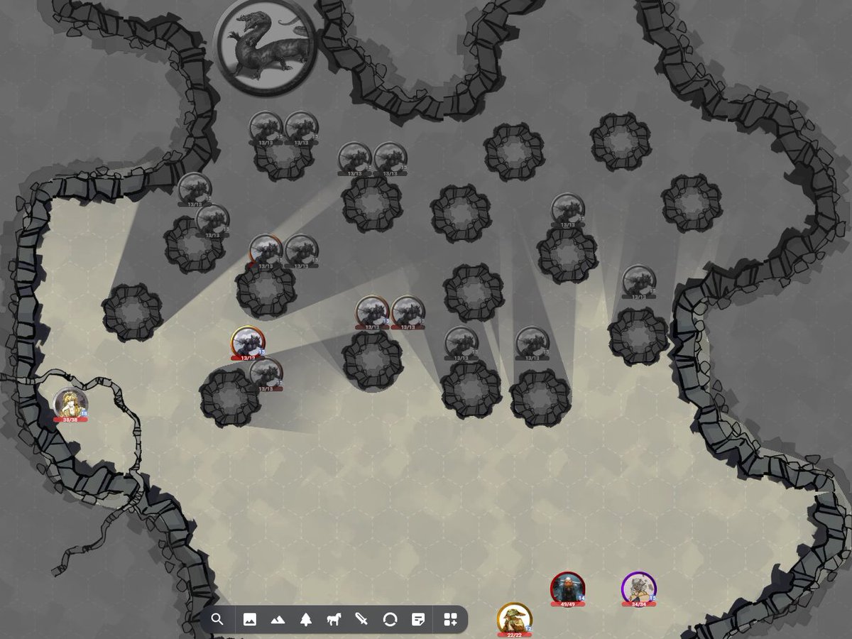 Guys be so fr are my players cooked? Level 4 btw.
(ignore the Behir that's their own fault)