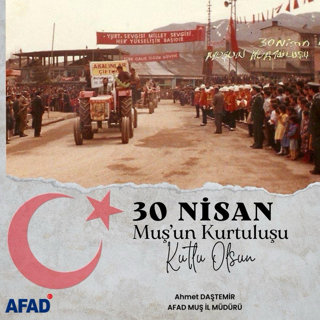 adastemir's tweet photo. Göklerinde Sultan Alparslan'ın ruhaniyetinin dolaştığı, dünyaca ünlü lalesinin verimli ovasını süslediği, sıcak güneşi, soğuk karı, Anadolu'nun kapısı Kadim Şehir Muş'un düşman işgalinden kurtuluşunun 108. yılı kutlu olsun. https://t.co/E8Kqp0ZJX4