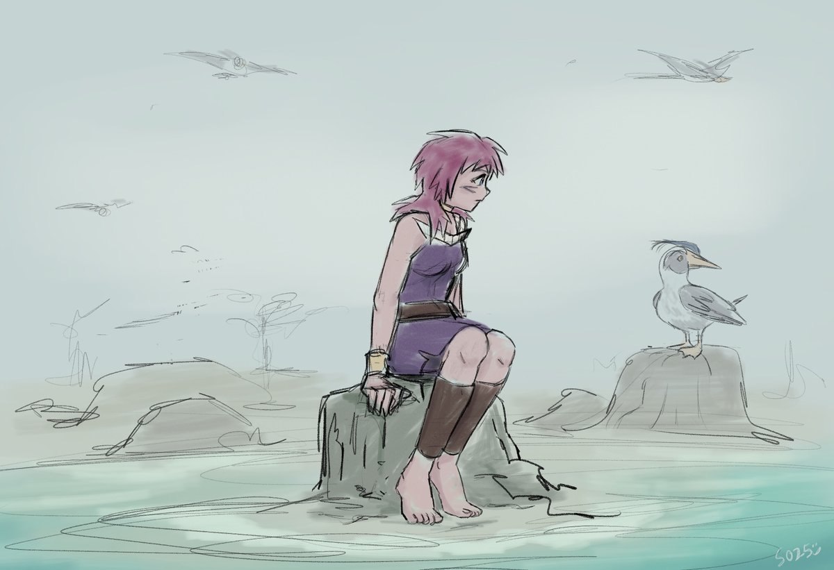 "Will you fly away, too?"