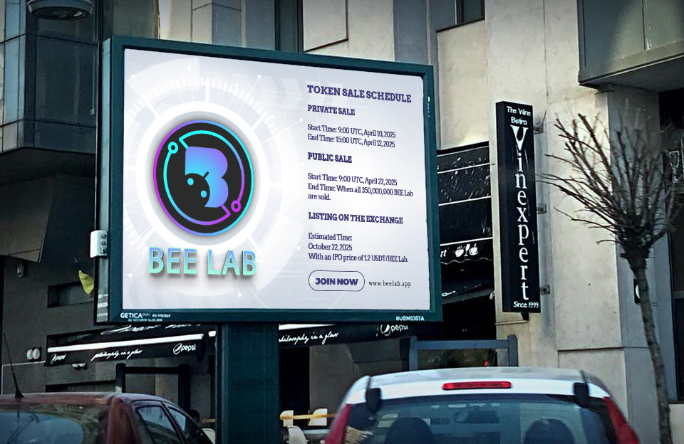 beelabofficial's tweet photo. ๐ BEE Lab goes global!
๐The public sale of $BEE Lab is now live ๐ฅ
A rare opportunity to join a groundbreaking tech project!
๐ Invest today โ Grow your wealth tomorrow with #BEELab ๐๐ฐ
#Crypto #Blockchain #InvestmentOpportunity https://t.co/cK18PvFcMt