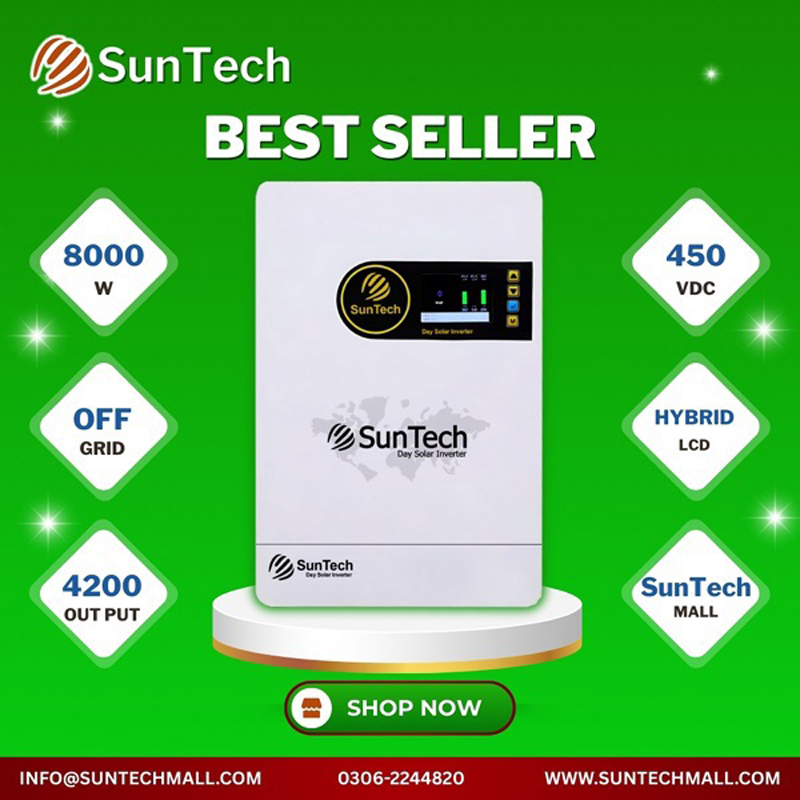 SunTechMall's tweet image. Suntech Off Grid Solar inverter TFT-8KW 

🔗Buy now
  suntechmall.com/suntech-off-gr… 

👑 Best Solar Inverter For Home
👑 Free Safe Solar Energy
👑 Reduce your Bills

🔗WhatsApp Channel
whatsapp.com/channel/0029Va… 

#SunTechMall #SolarEnergy #ReduceBill #SolarInverter #BMW #GreenEnergy