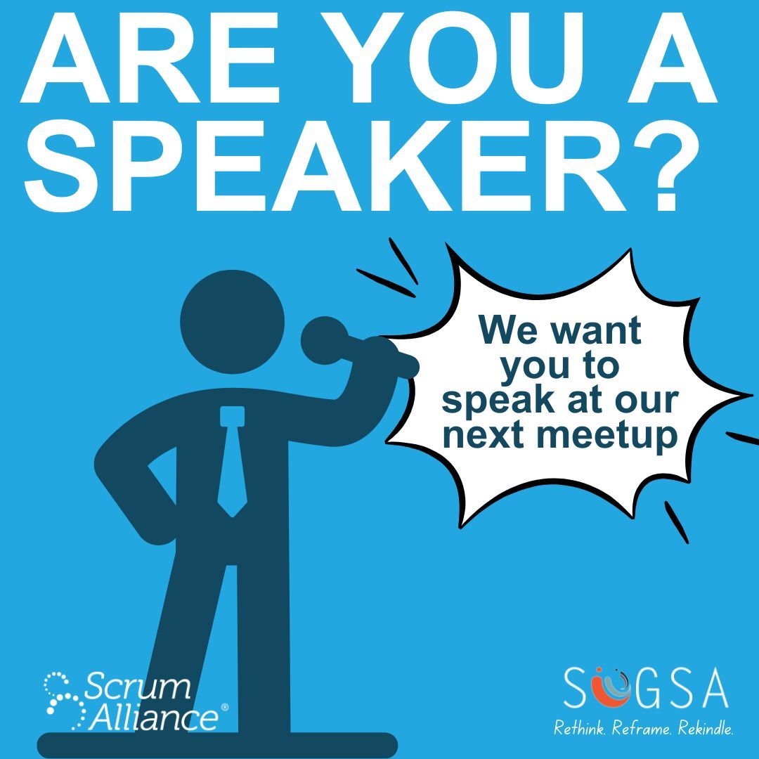Dear future SUGSA speaker,

We are excited to extend an invitation for you to join us as a speaker at our Monthly Meetups.

Please let us know if you are interested in this opportunity. 
Johannesburg: forms.gle/SoM1eqUGSy5CUp… 
Cape Town: forms.gle/USdpVQH3RwJLCo…