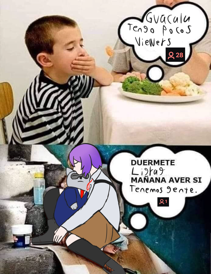 Zeikar1's tweet photo. La realidad de los streamers chikitos https://t.co/bnQRCsMLjW