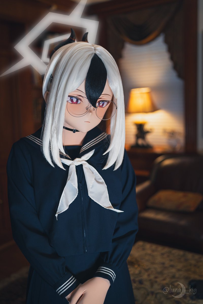 眼鏡

📸: @RuruKigururu 
🏠: <a href="/kigurumeet/">Kigurumeet</a> 

#着ぐるみ #kigurumi #鬼方カヨコ