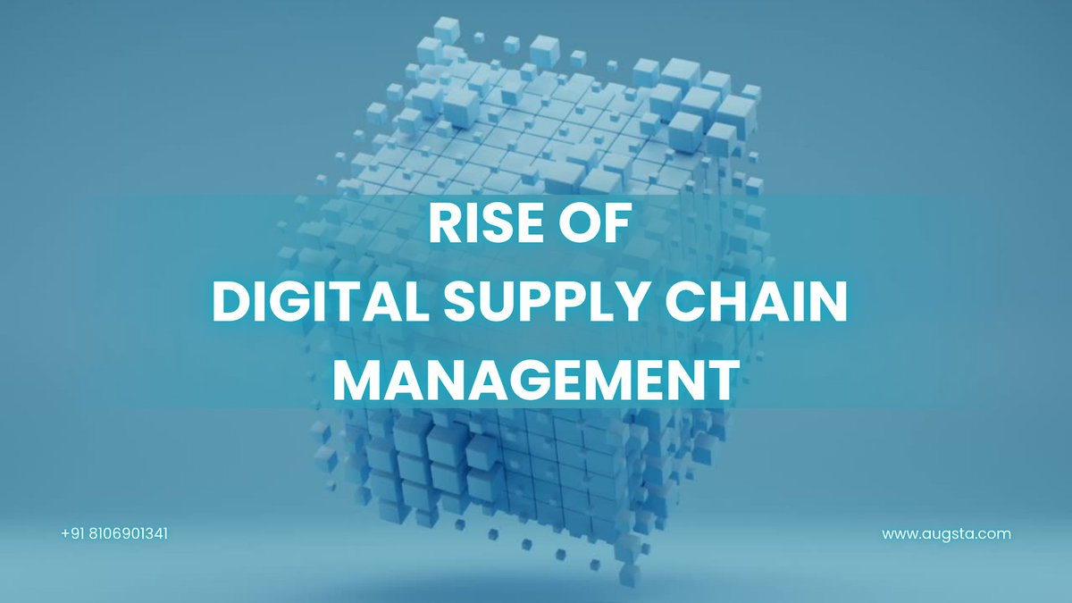 esmartprocure's tweet image. The shift toward Digital Supply Chain Management is not just a trend—it&apos;s a strategic imperative for businesses seeking to stay competitive.

Visit: augsta.com

#eSmartProcure #DigitalSupplyChain #SupplyChainTransformation #IoT #AIinSCM #SmartLogistics #CloudSCM