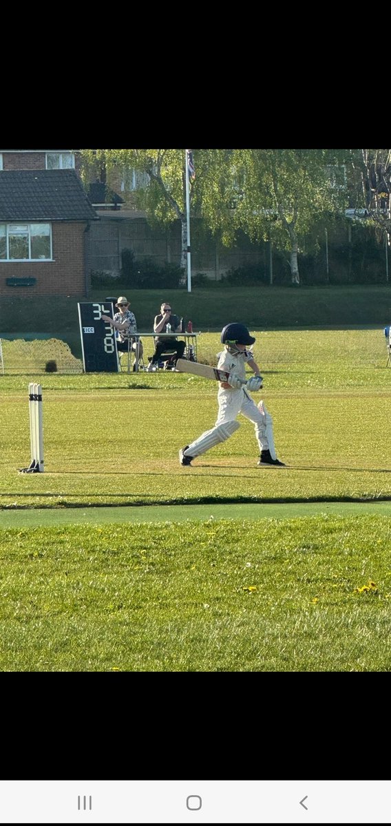First match of the season for Harry this week and a great win for Kimberley u11s against Wollaton 🏏
