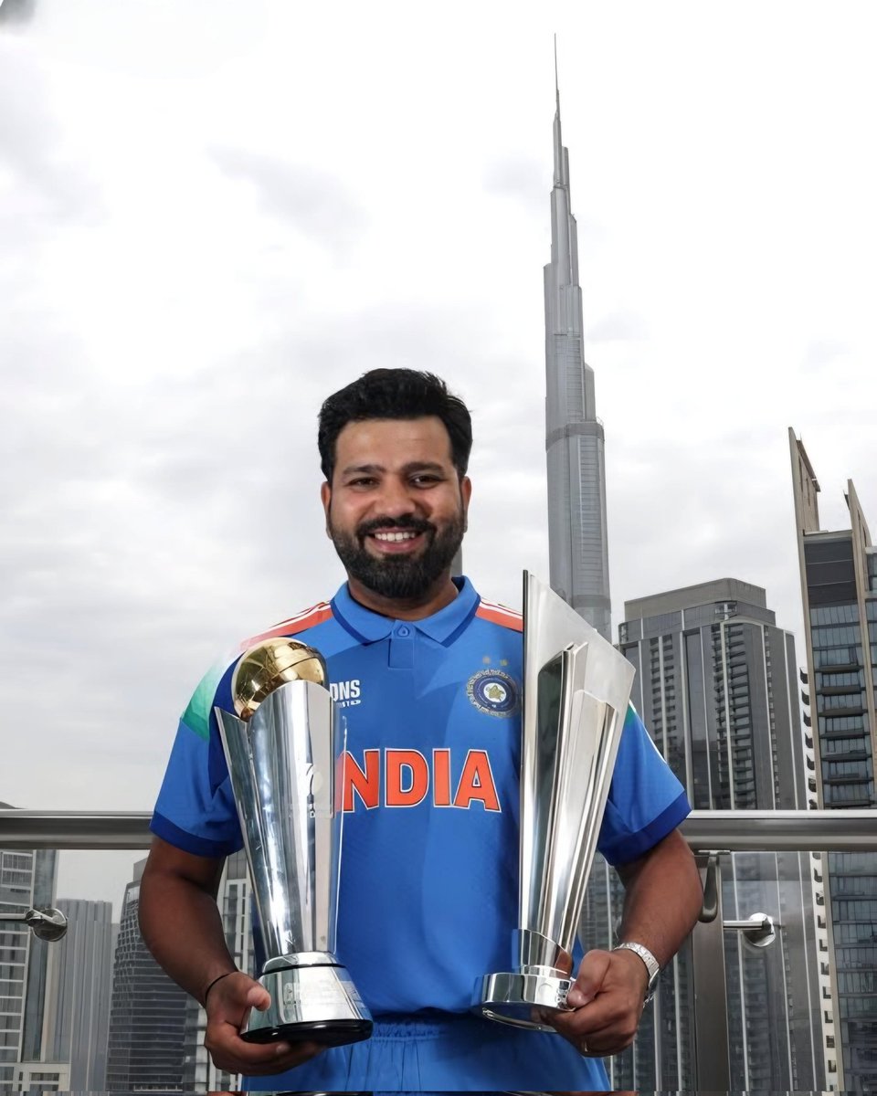 sagarcasm's tweet photo. Happy Birthday to Rohit Sharma — the man who forgets names, toss decisions, and sometimes the playing XI…but somehow remembers how to win two ICC trophies in 12 months. 🎂🧠🏆

#HappyBirthdayRohitSharma https://t.co/WT89su7S8H