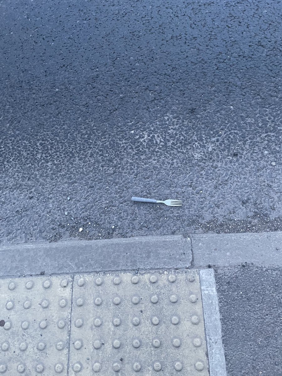 Early stroll image: a fork in the road.