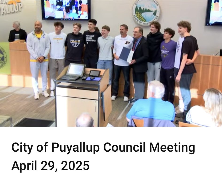 Kevin Olson (@coach_ko33) on Twitter photo Thank you <a href="/PuyallupGov/">City of Puyallup</a> and Mayor <a href="/JimKastamaWA/">Jim Kastama</a> for honoring the <a href="/PuyallupViksBB/">Puyallup Boys Basketball</a> at tonight’s City Council meeting. Proud to have the honor of representing such a great community. Go Viks! Thank you <a href="/PuyallupGov/">City of Puyallup</a> and Mayor <a href="/JimKastamaWA/">Jim Kastama</a> for honoring the <a href="/PuyallupViksBB/">Puyallup Boys Basketball</a> at tonight’s City Council meeting. Proud to have the honor of representing such a great community. Go Viks!