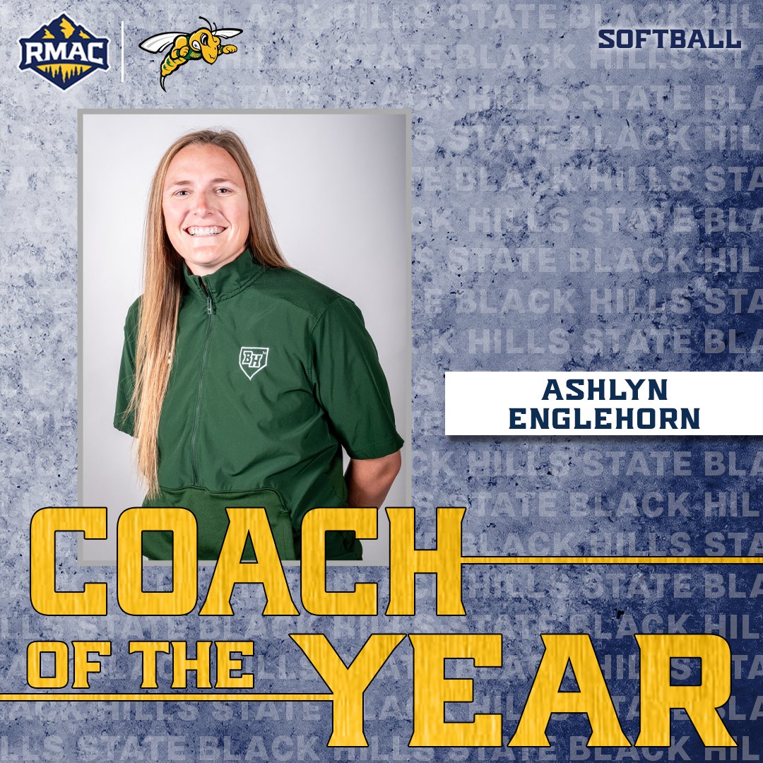 RMAC Sports (@rmac_sports) on Twitter photo Rocky Mountain Athletic Conference Softball Coach of the Year!
<a href="/BHSUSB/">Black Hills State Softball</a> Ashlyn Englehorn!
#ClimbTheHills | #EverythingElevated Rocky Mountain Athletic Conference Softball Coach of the Year!
<a href="/BHSUSB/">Black Hills State Softball</a> Ashlyn Englehorn!
#ClimbTheHills | #EverythingElevated