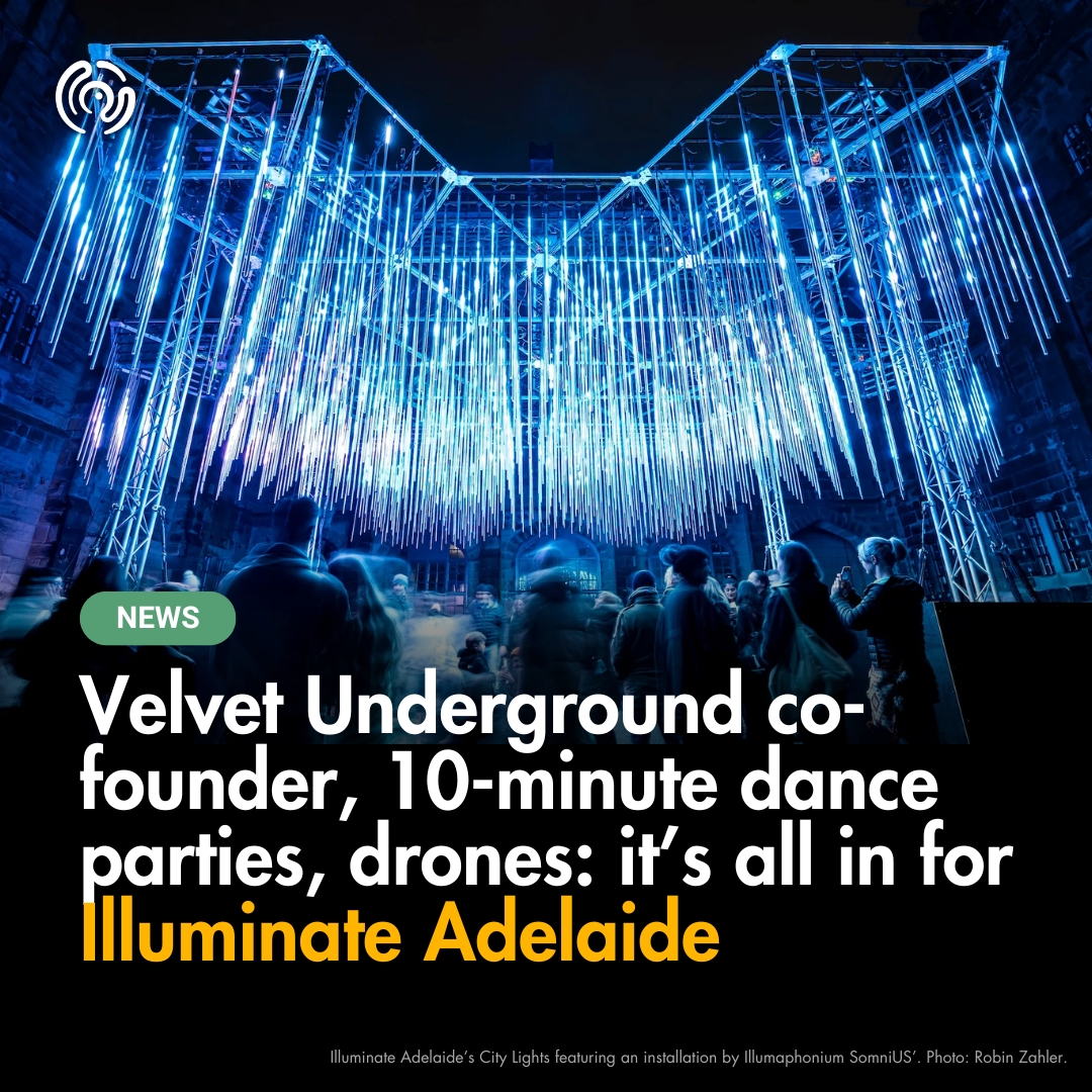 ArtsHub (@artshub) on Twitter photo <a href="/IlluminateAdl/">Illuminate Adelaide</a> has announced its 2025 program, including nine world premieres and plenty of winter immersive experiences.
Read more: vist.ly/3n35fgf
#illuminateadelaide #arts #lightfestival #artsfestival #adelaide #velvetunderground #music #immersiveart <a href="/IlluminateAdl/">Illuminate Adelaide</a> has announced its 2025 program, including nine world premieres and plenty of winter immersive experiences.
Read more: vist.ly/3n35fgf
#illuminateadelaide #arts #lightfestival #artsfestival #adelaide #velvetunderground #music #immersiveart