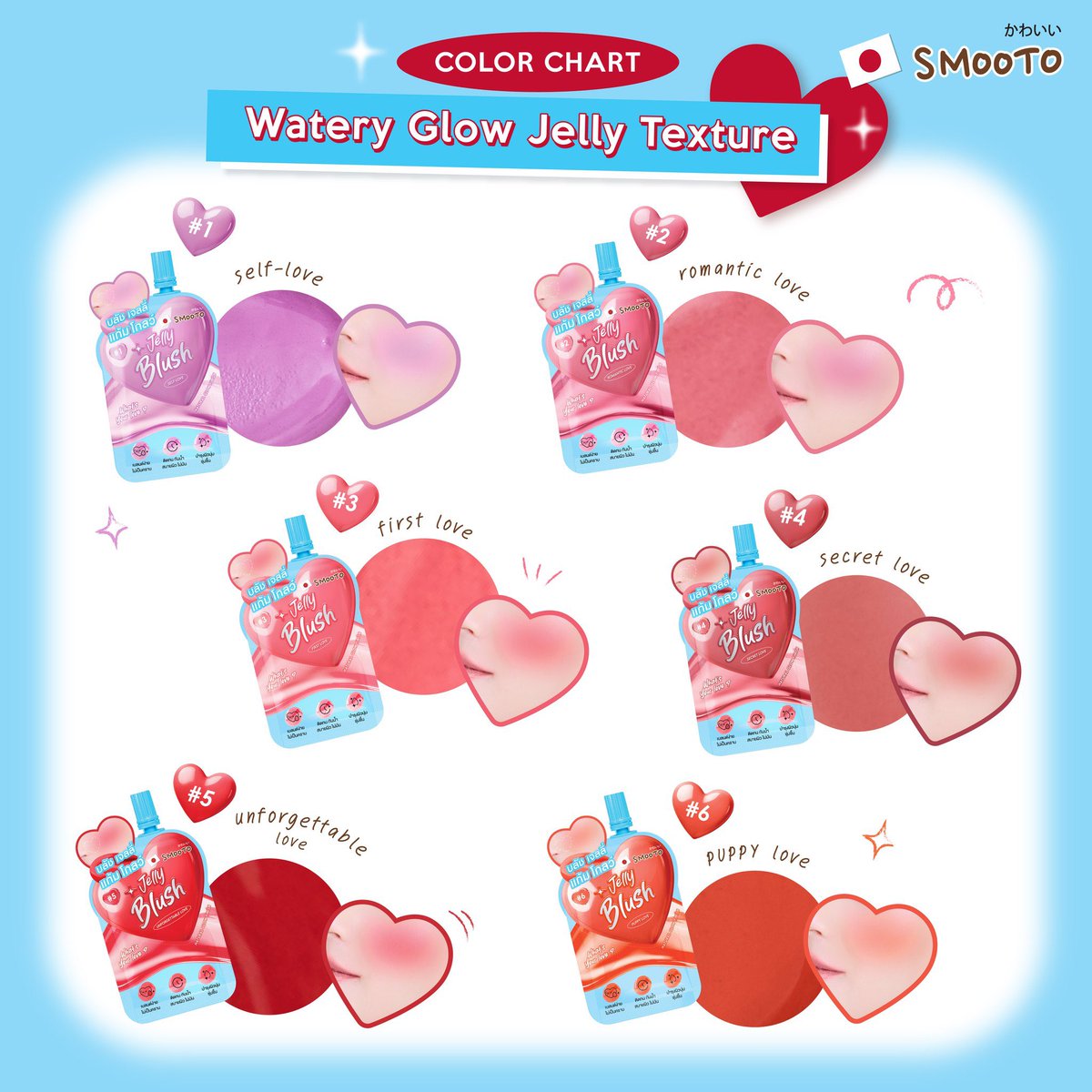 superkwann_'s tweet photo. #แจกฟรี บลัชเจลลี่ smooto ของใหม่ 6 สี! เอาไปเลยคนเดียวว
⭐️รีทวิต + ฟอล
💗รีในไฮไลท์
📅 ประกาศ3/5
#แจก #แจกฟรีเเค่รีฟอล #แจกฟรีไม่รีได้ไง #แจกฟรีไม่ฟอลได้ไง #กิจกรรมแจก #แจกเครื่องสำอาง #แจกคนรีจริง https://t.co/dHXM3Id4Bf