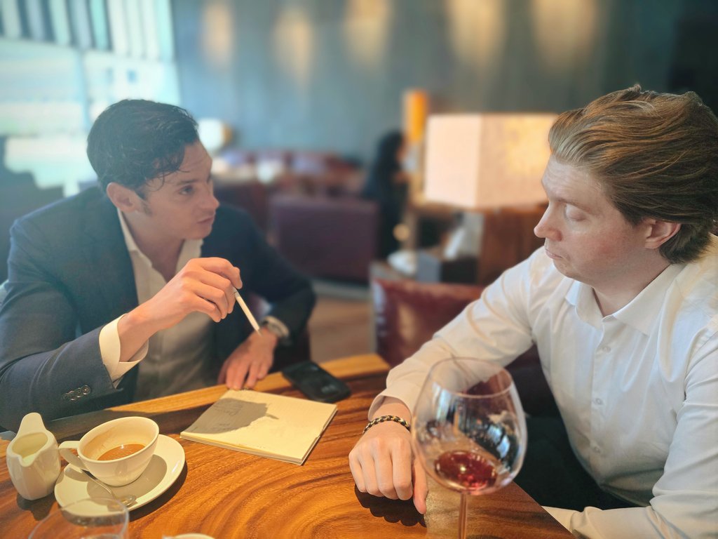 Great companies do things ahead before the rest are ready. 

Creating our own path! 

Note: The wine is mine 🤭