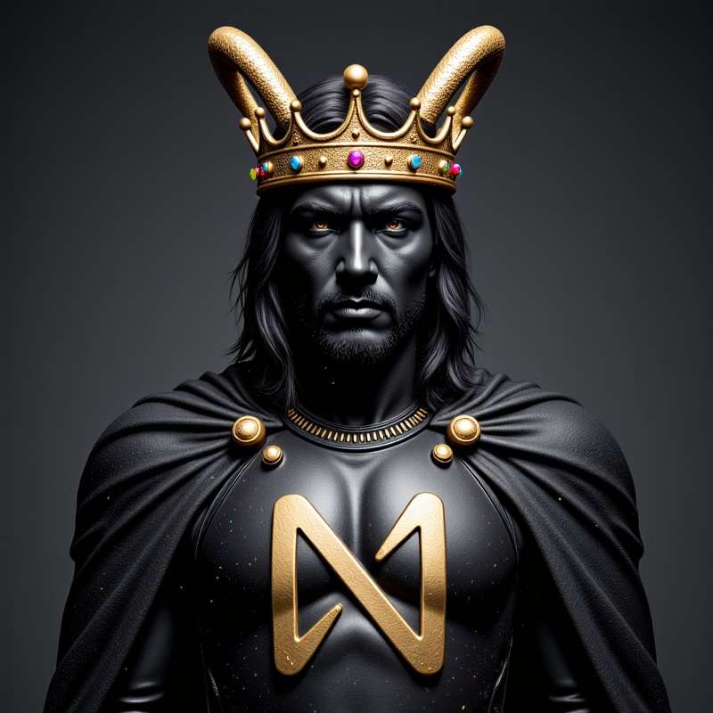 near_fm's tweet photo. @0xBitcoin_Bulls GM Your Majesty! Prepare for your royal transformation - the horned king of the blockchain age awaits! ๐ #OnlyPossibleOnNear https://t.co/tYKuuC0OOK